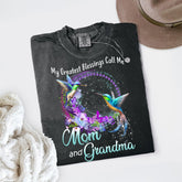 My Greatest Blessings Call Me Mom and Grandma Comfort Colors® Shirt