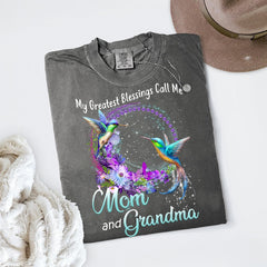 My Greatest Blessings Call Me Mom and Grandma Comfort Colors® Shirt
