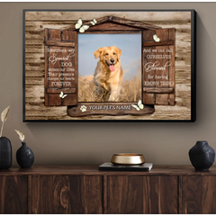 Personalized Canvas Prints, Custom Photo, Dog Lovers , Cat Lovers  His Legend Canvas