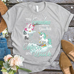 This Grandma Loves Her Grandkids To The Moon and Back