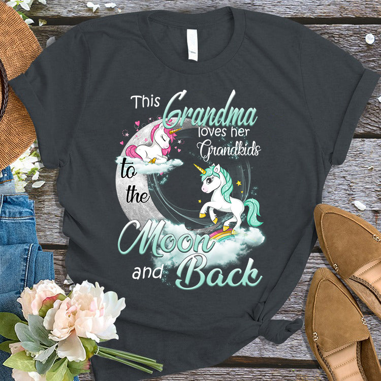 This Grandma Loves Her Grandkids To The Moon and Back