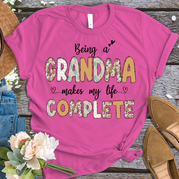 Being A Grandma Makes My Life Complete