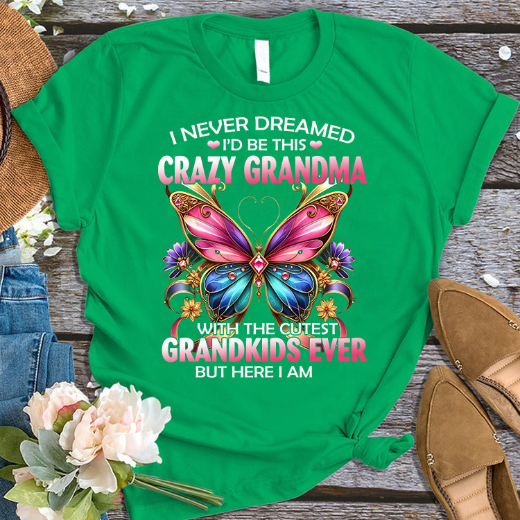 I'D Be This Crazy Grandma T-shirt