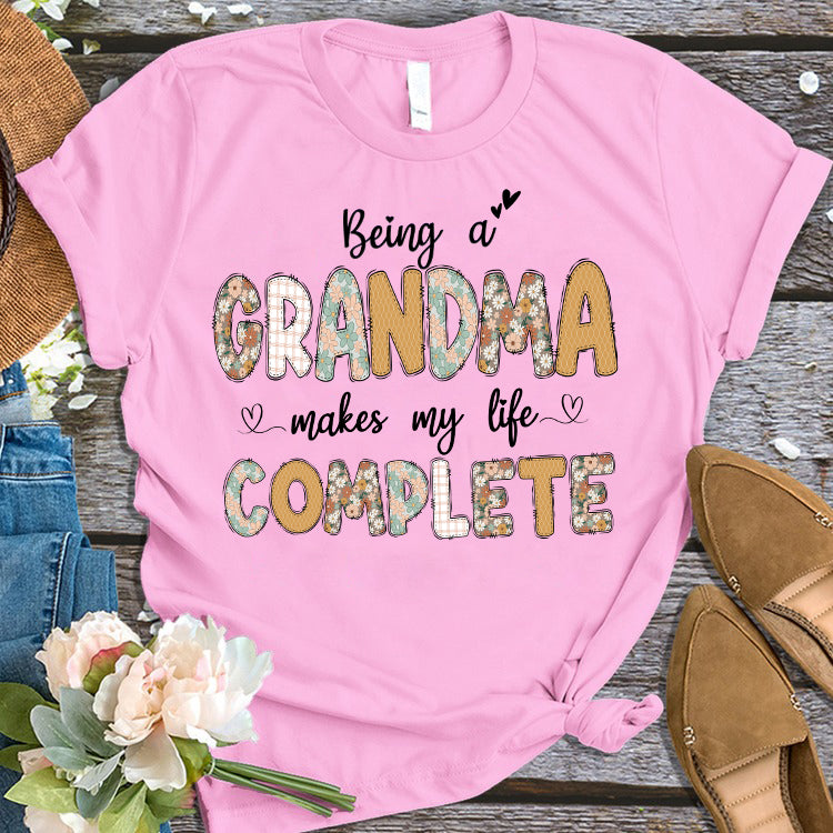 Being A Grandma Makes My Life Complete