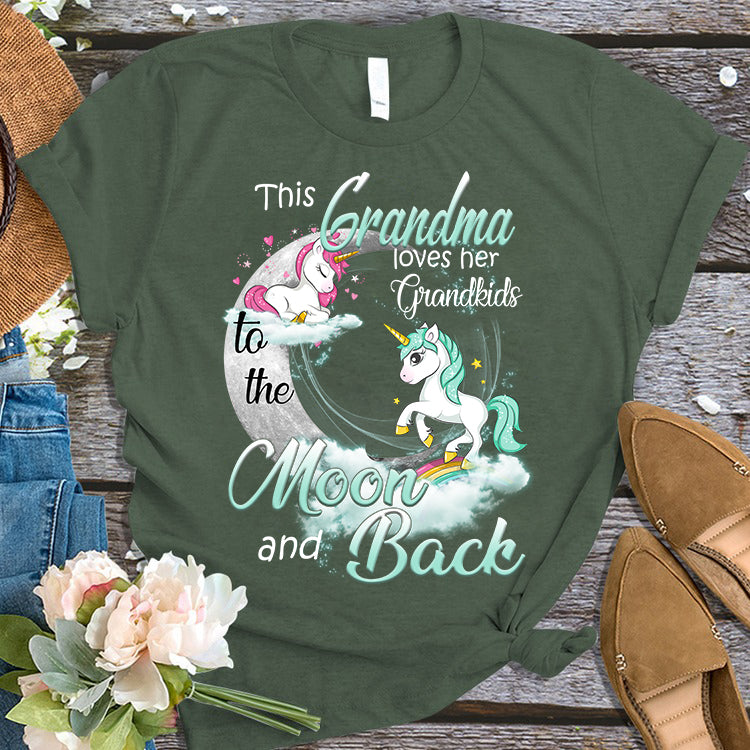 This Grandma Loves Her Grandkids To The Moon and Back