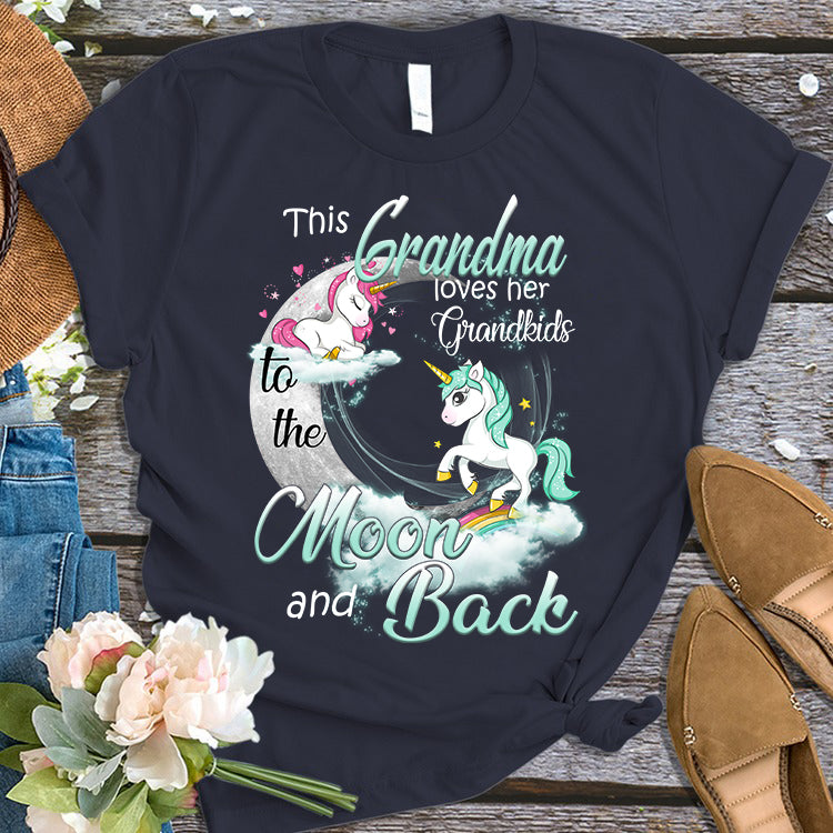 This Grandma Loves Her Grandkids To The Moon and Back
