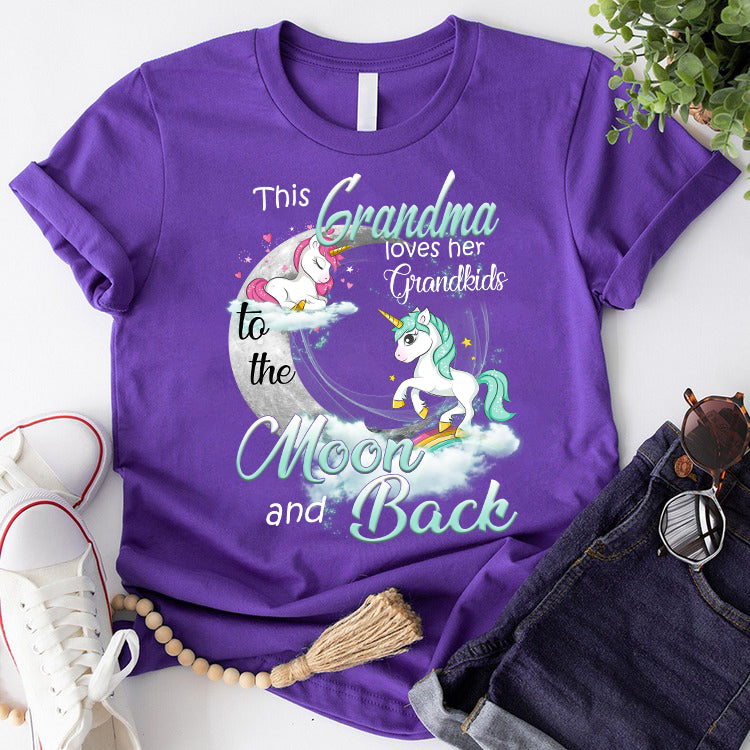 This Grandma Loves Her Grandkids To The Moon and Back