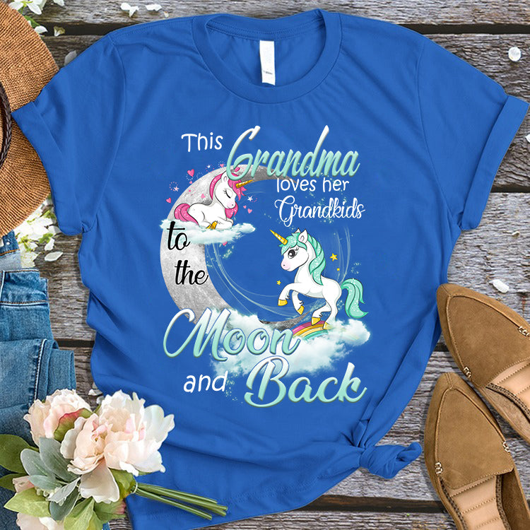This Grandma Loves Her Grandkids To The Moon and Back