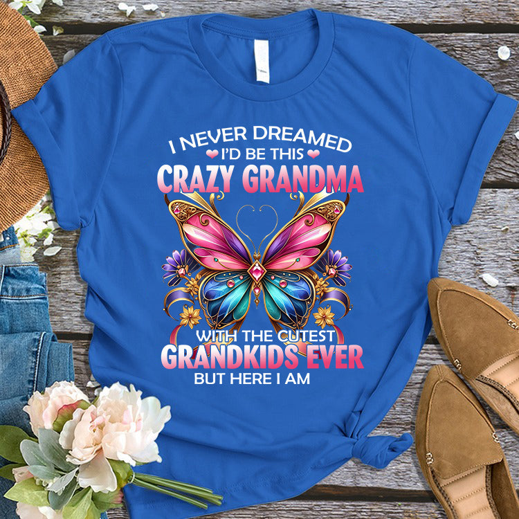 I'D Be This Crazy Grandma T-shirt