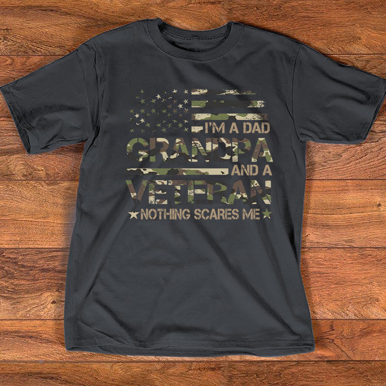 Dad , Grandpa and Veteran Shirt