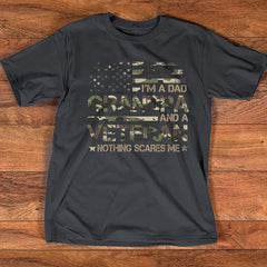 Dad , Grandpa and Veteran Shirt