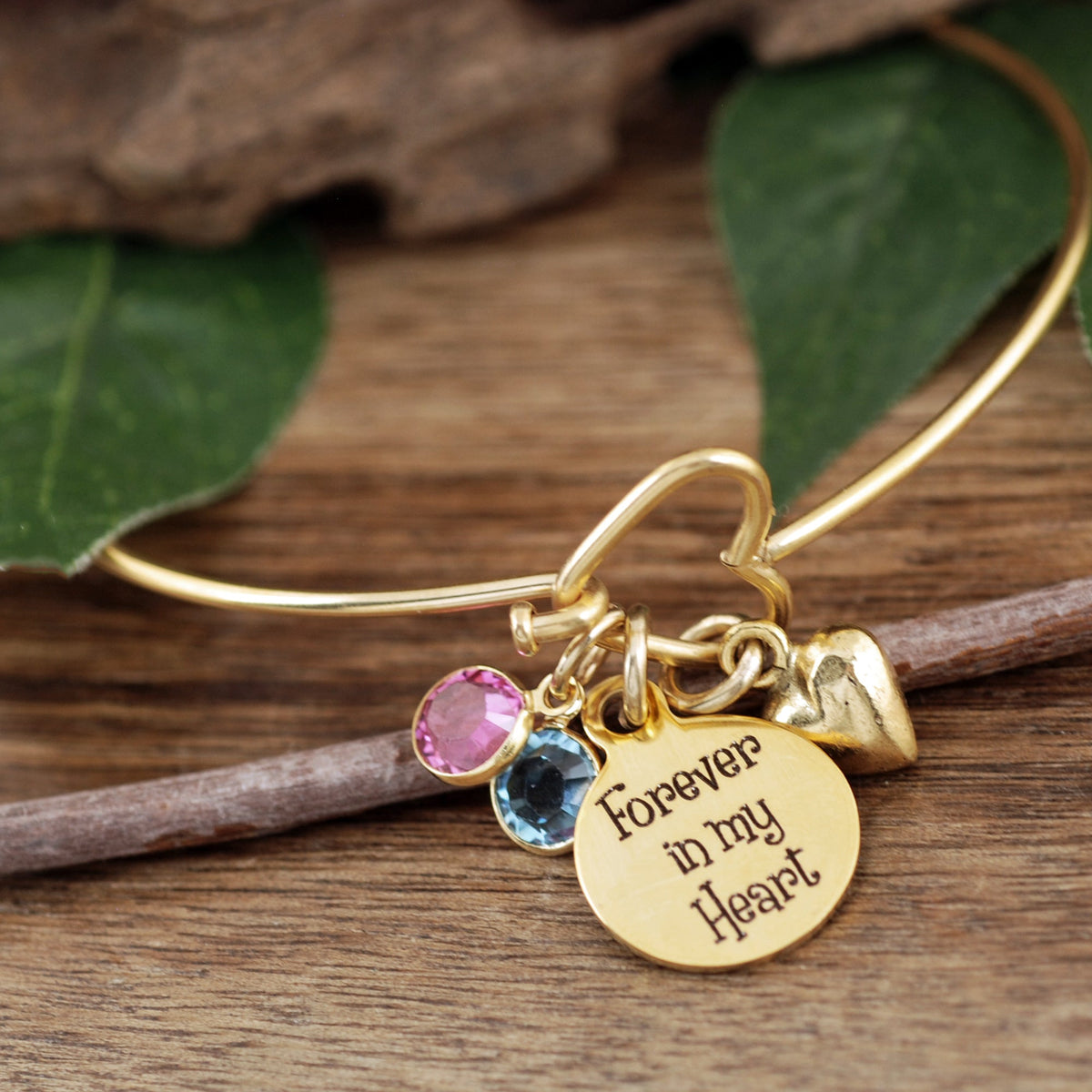 Forever in my Heart Memorial Bracelet